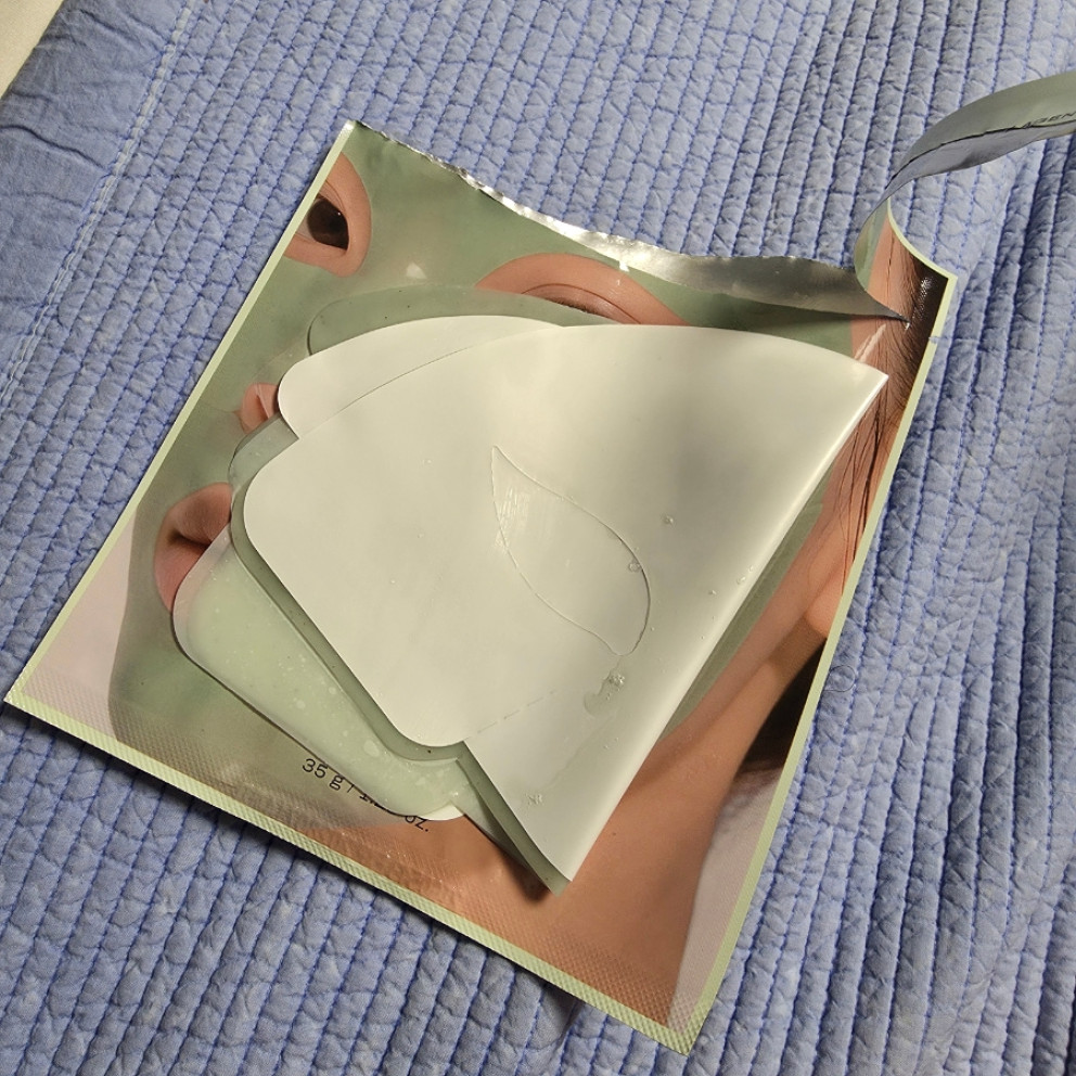 플라너 콜라겐 마스크팩 리뷰 이미지