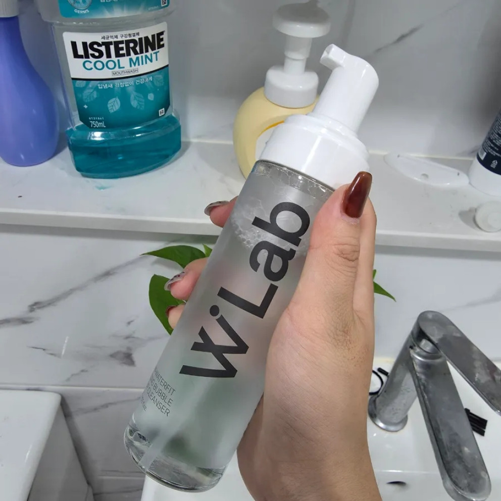 더블유랩 워터핏 스파클링 버블클렌저 리뷰 이미지