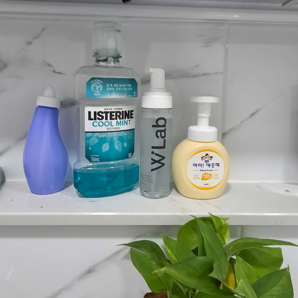 더블유랩 워터핏 스파클링 버블클렌저 리뷰 이미지