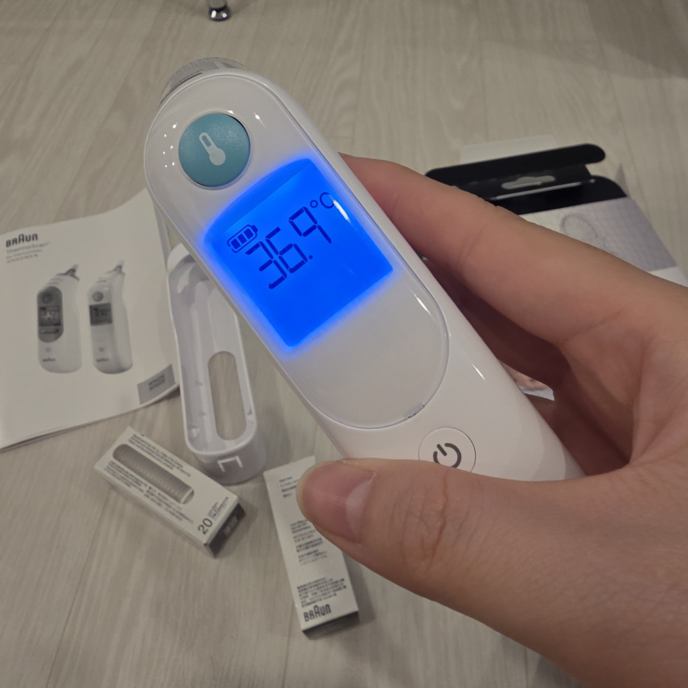 브라운 체온계 IRT-6030 리뷰 이미지