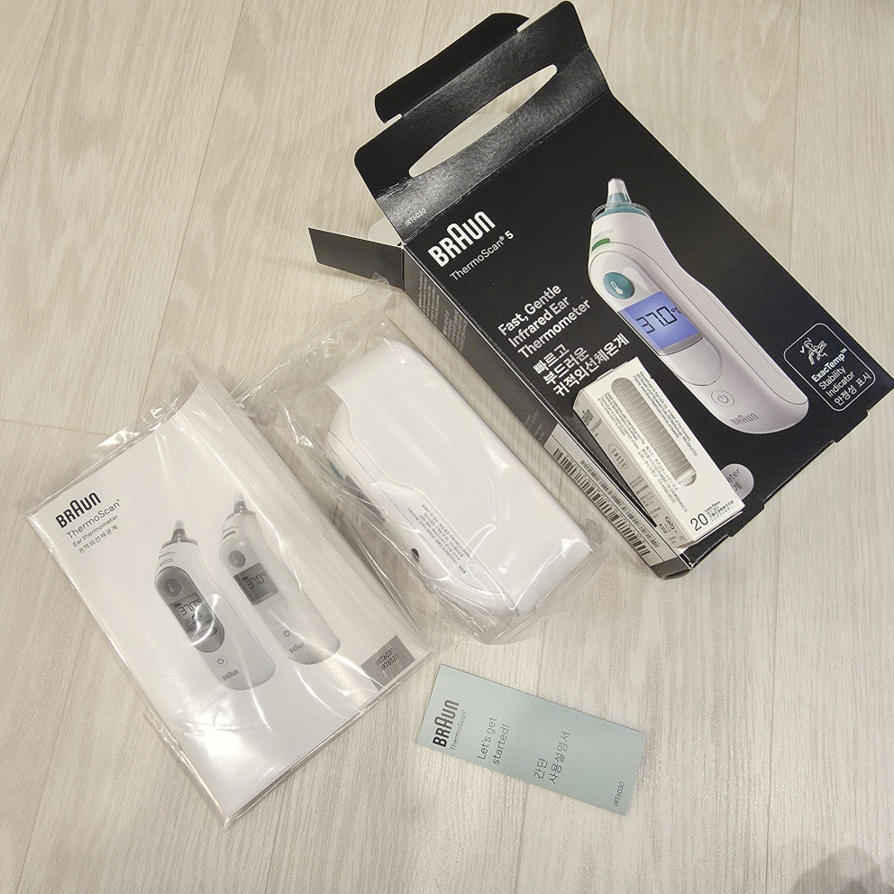 브라운 체온계 IRT-6030 리뷰 이미지