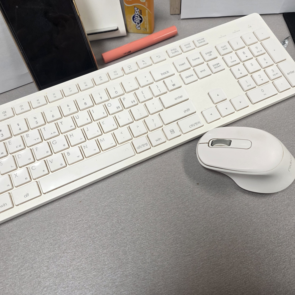 레드빈 무선 키보드+마우스 리뷰 이미지