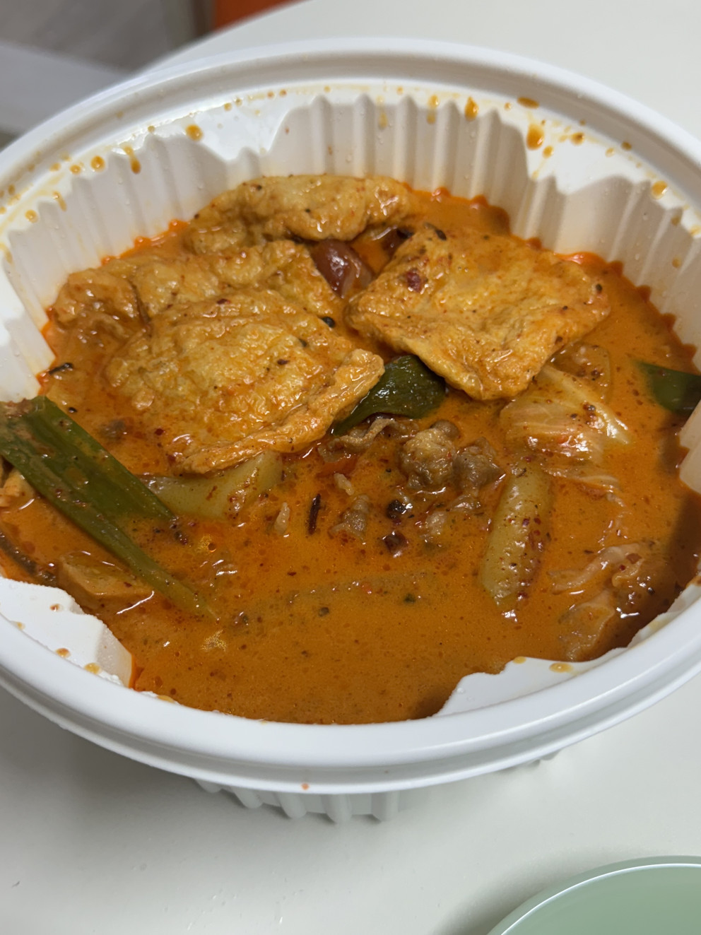 동대문엽기떡볶이 마라로제떡볶이 리뷰 이미지