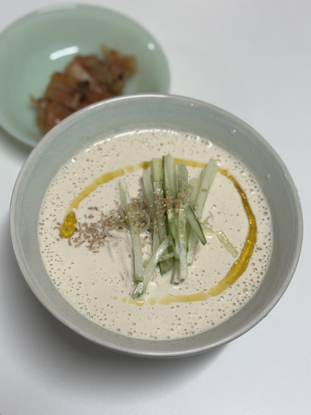 청정원 콩담백면 리뷰 이미지