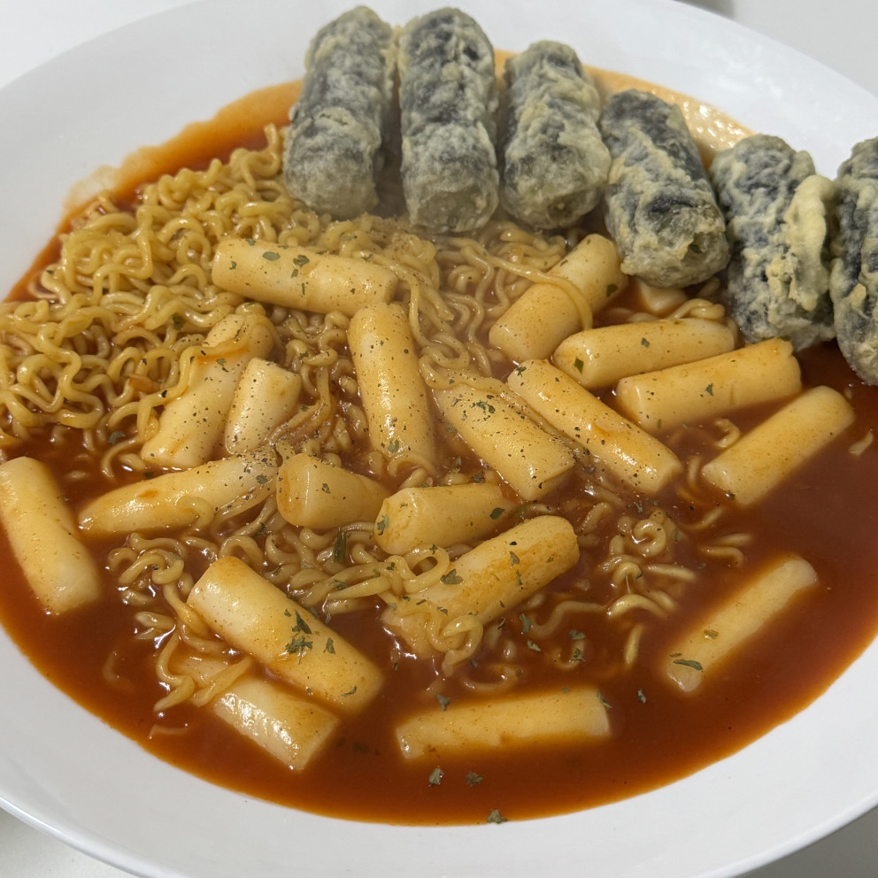 팔도 라볶이 리뷰 이미지