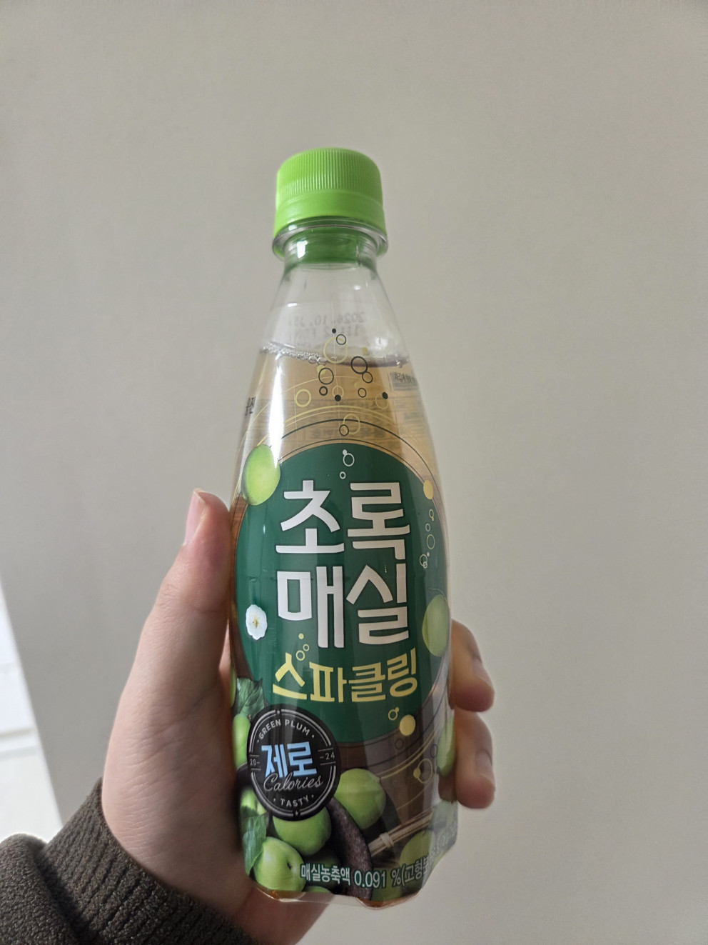 초록매실 제로스파클링 리뷰 이미지