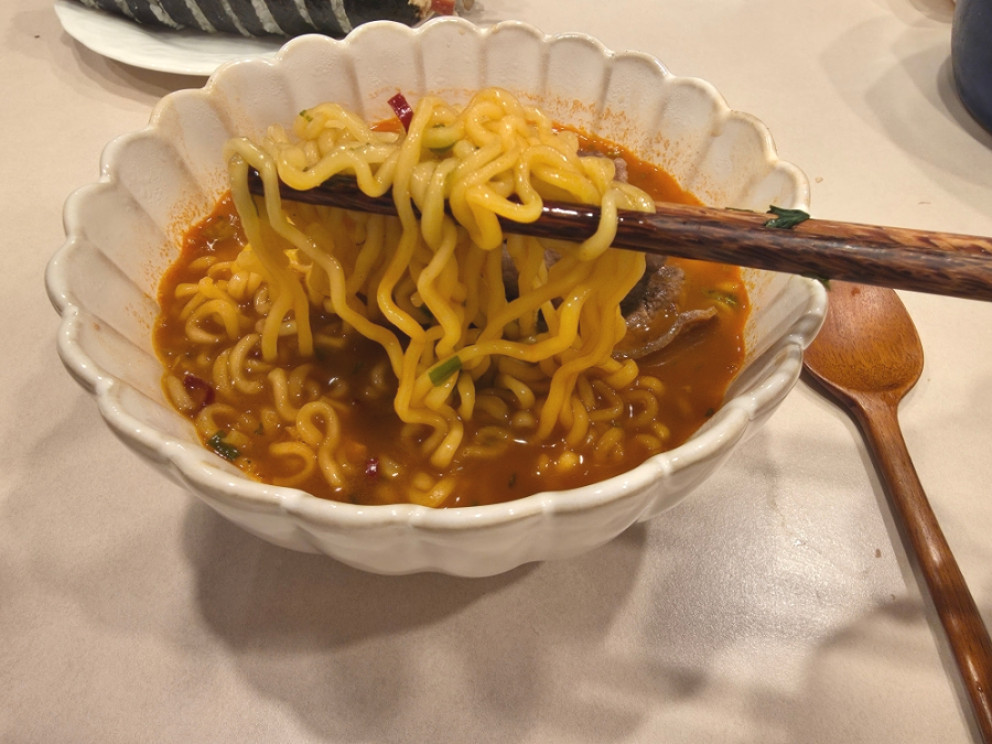 삼양 우지라면 리뷰 이미지