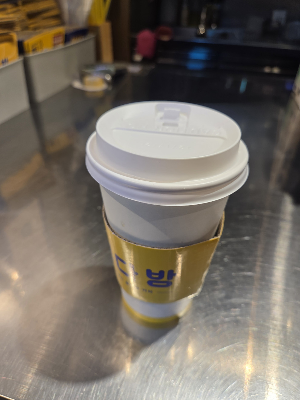 빽다방 우롱티 리뷰 이미지