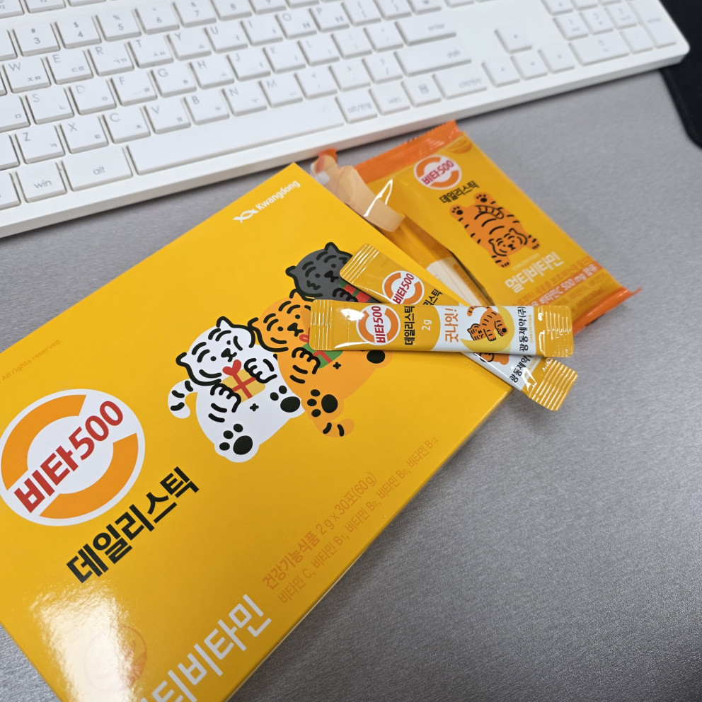 비타500 데일리스틱 리뷰 이미지