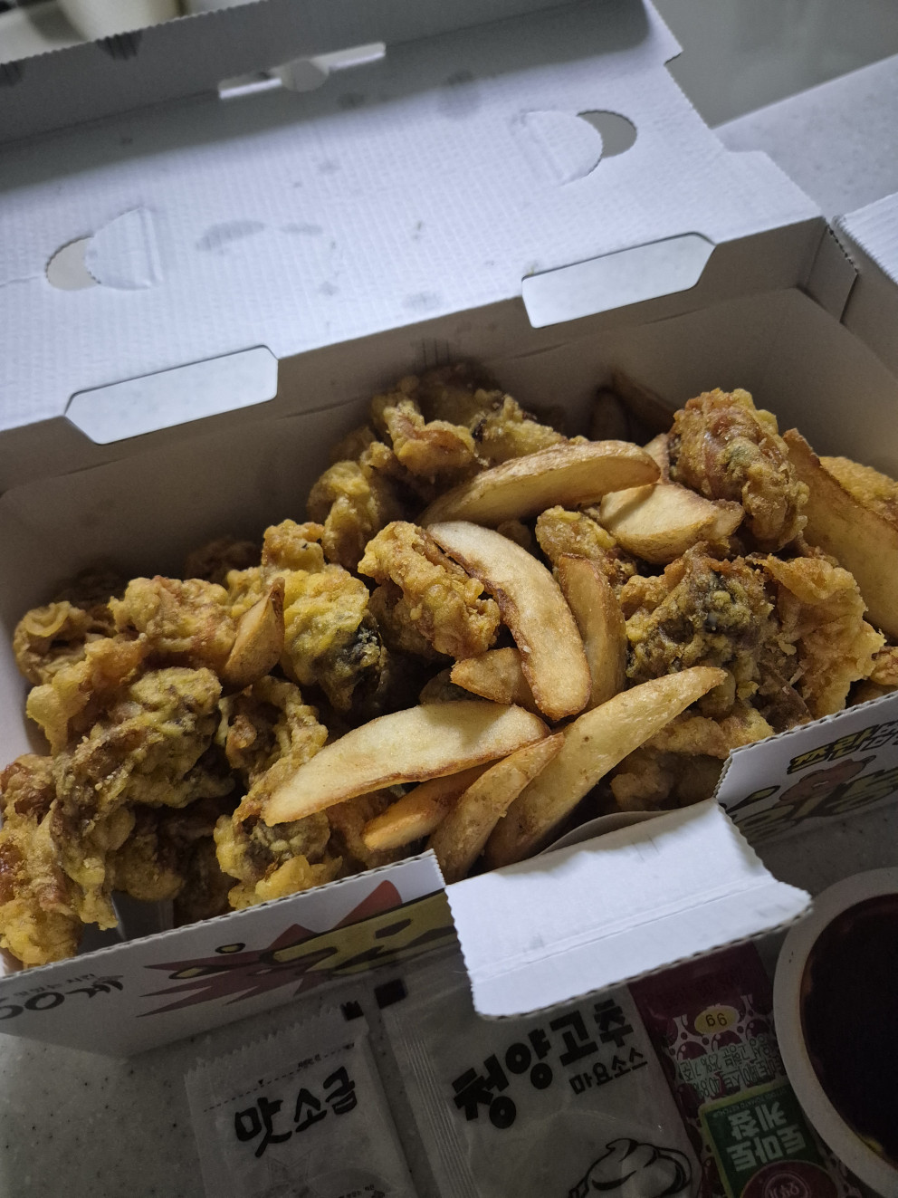 60계치킨 후라이드 리뷰 이미지