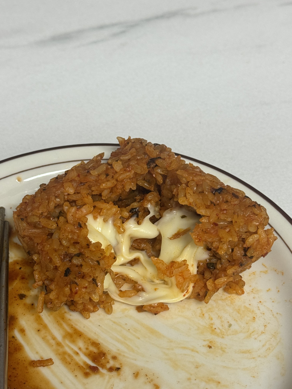 한끼통살 닭가슴살 후식주먹밥 참기름김치치즈맛 리뷰 이미지