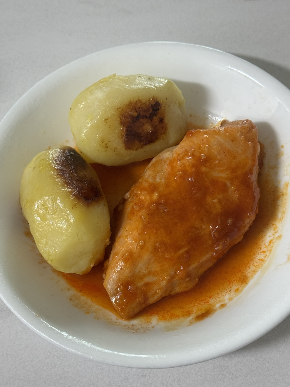 한끼통살 핫양념치킨맛 리뷰 이미지