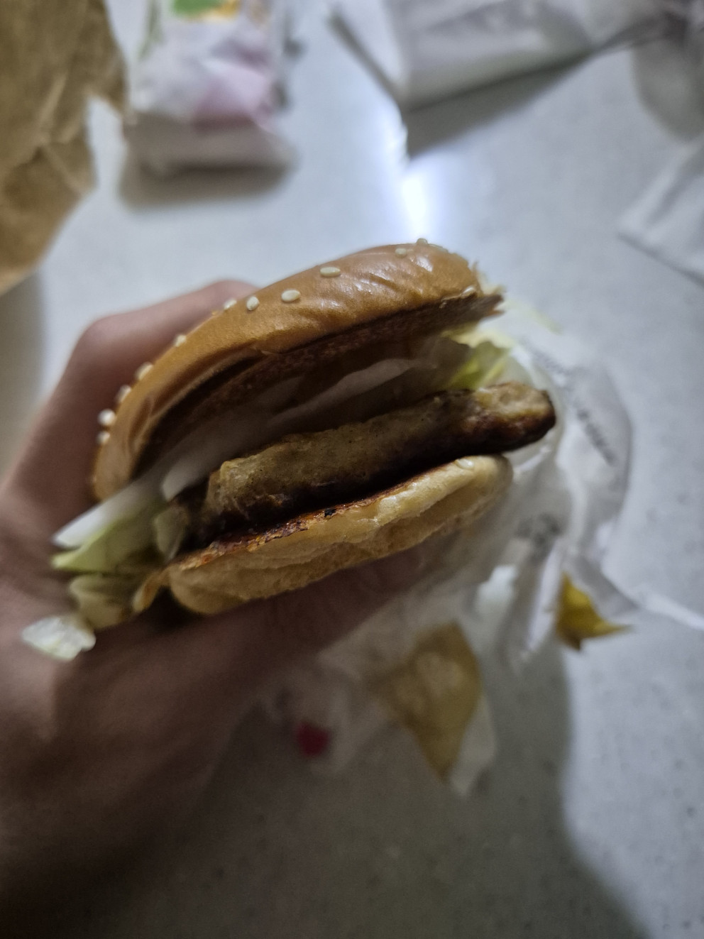 맥도날드 행운버거 골드 스페셜 세트 리뷰 이미지