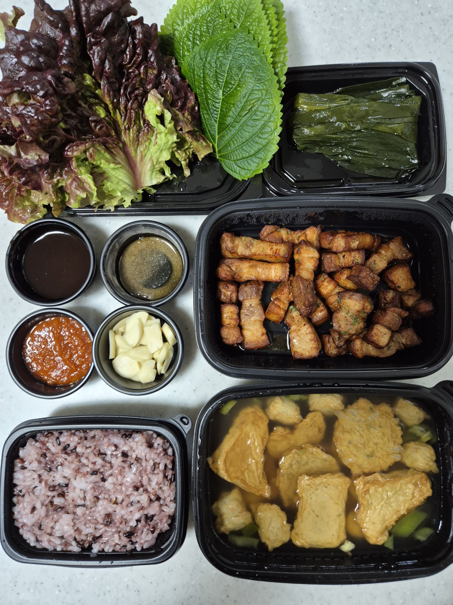 진심을 담다 고기장인 [1인]고기든든 혼밥세트 리뷰 썸네일 이미지