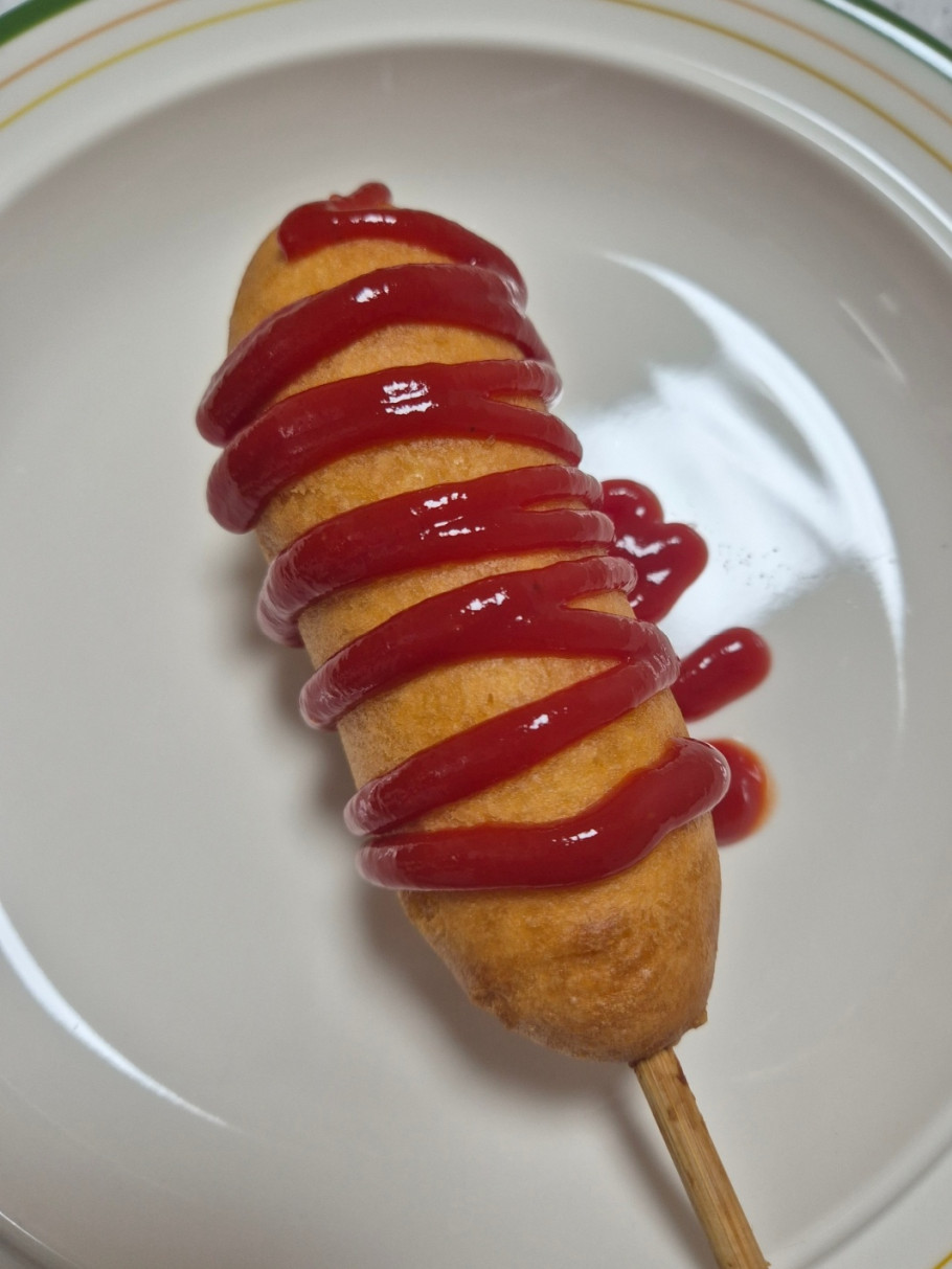 고메 오리지널 핫도그 리뷰 이미지