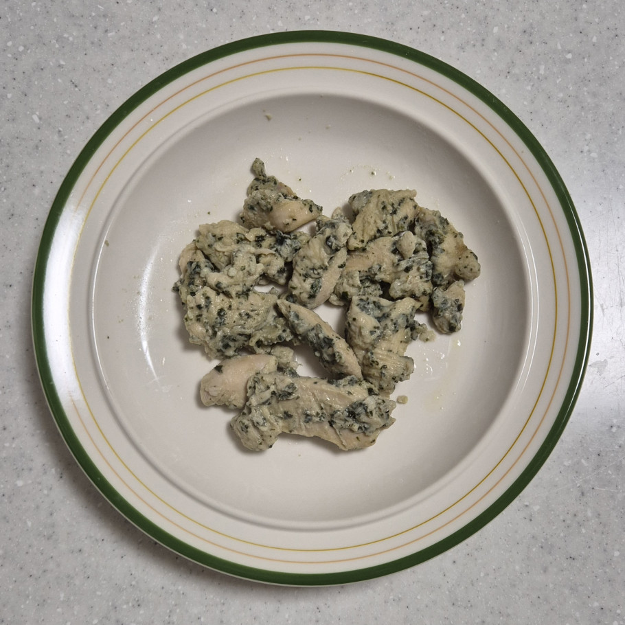 허닭 스팀 닭가슴살 100g 깻잎맛 리뷰 이미지