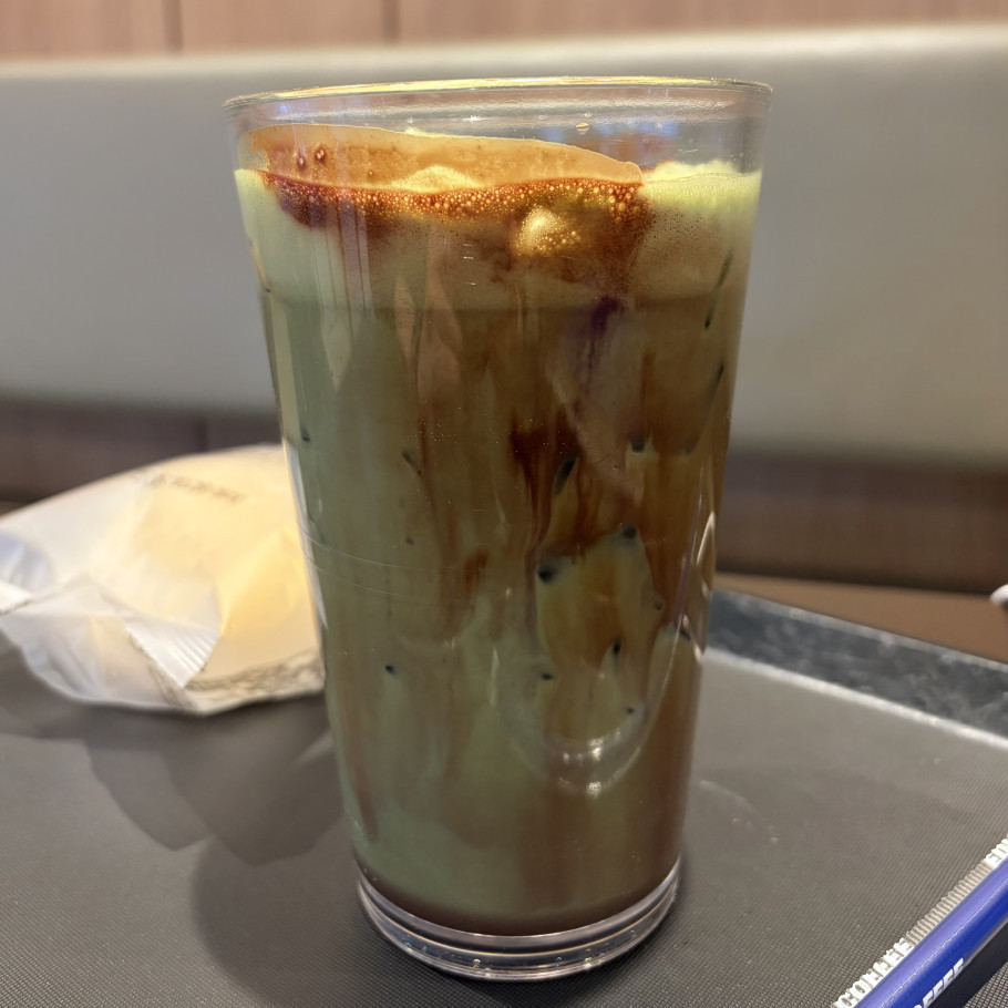 이디야 말차초코라떼 리뷰 이미지