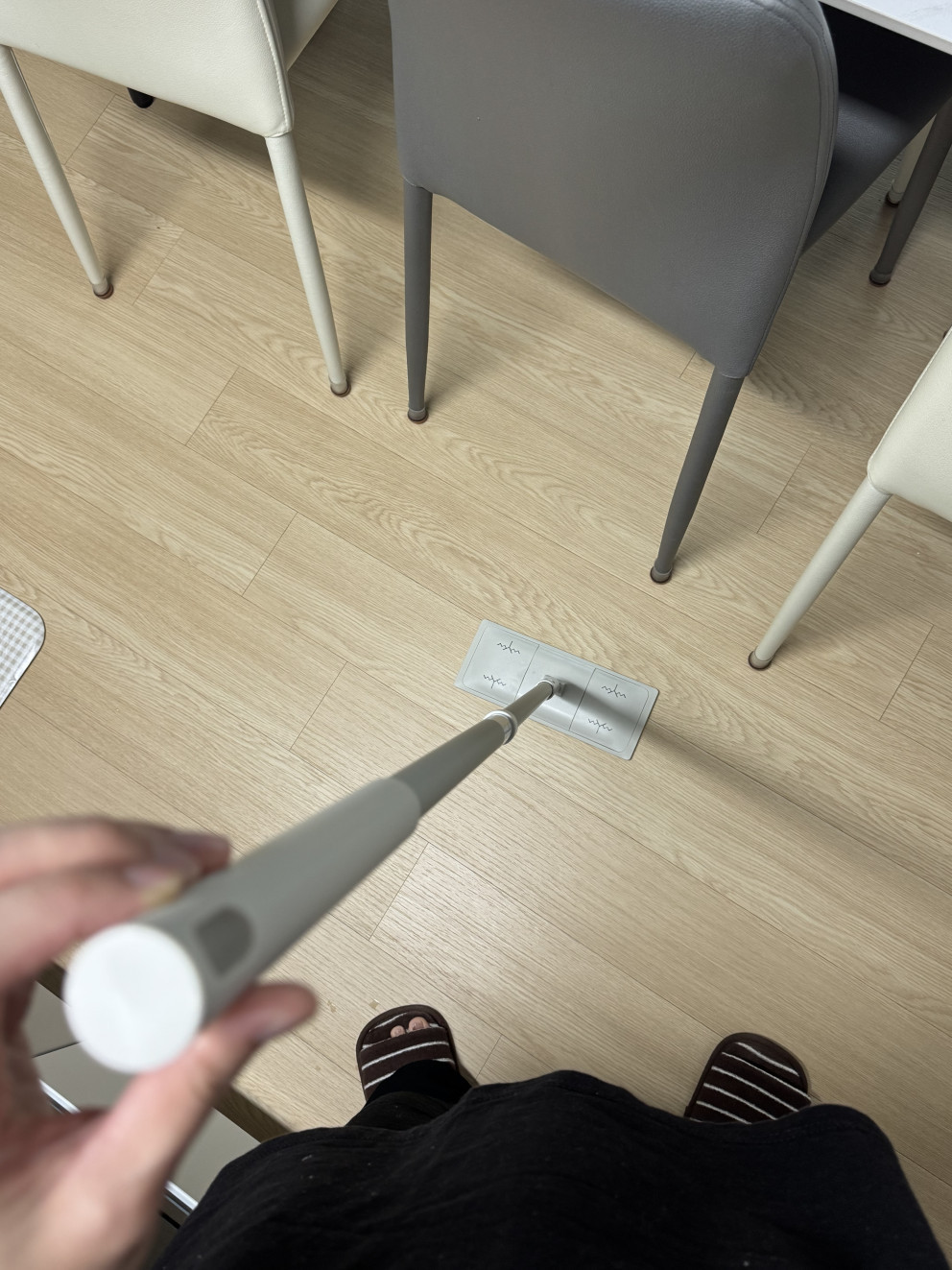 무인양품 헤드를 교체할 수 있는 마루 자루걸레 리뷰 이미지