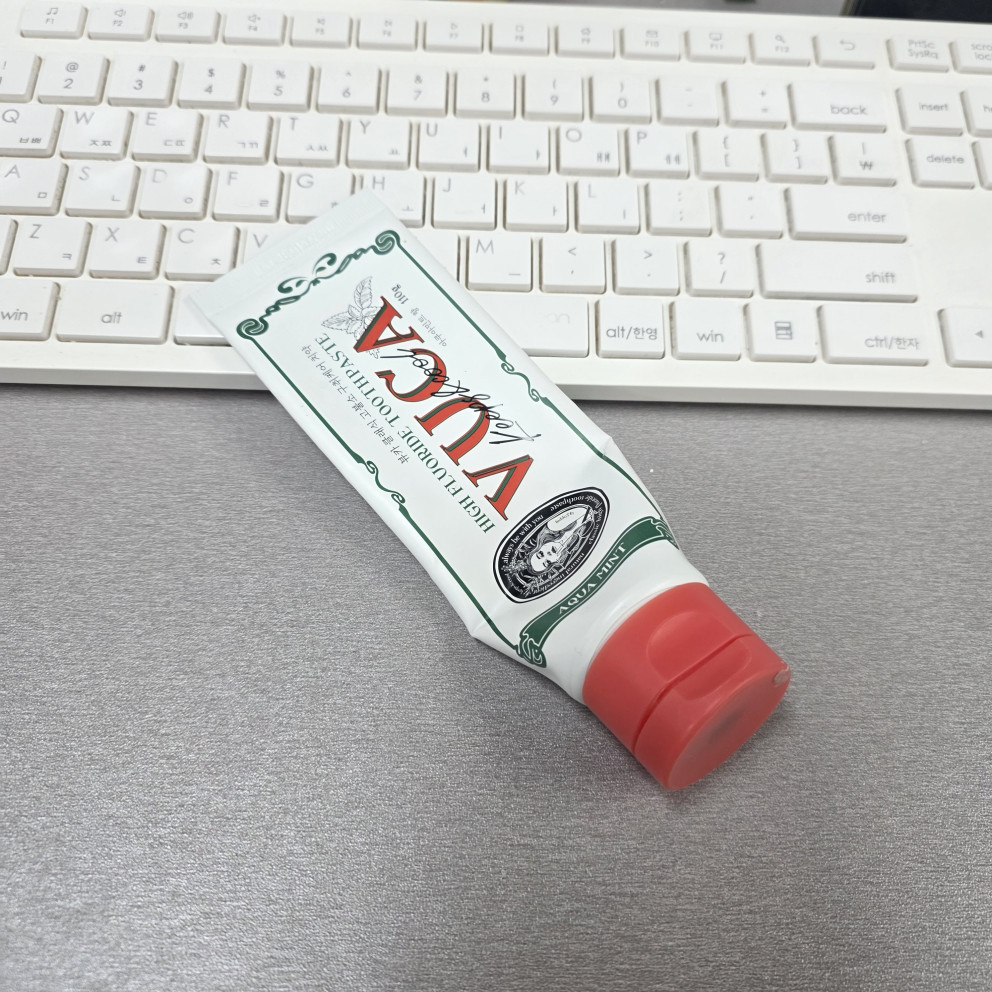 뷰카 클래식 고불소 치약 리뷰 이미지