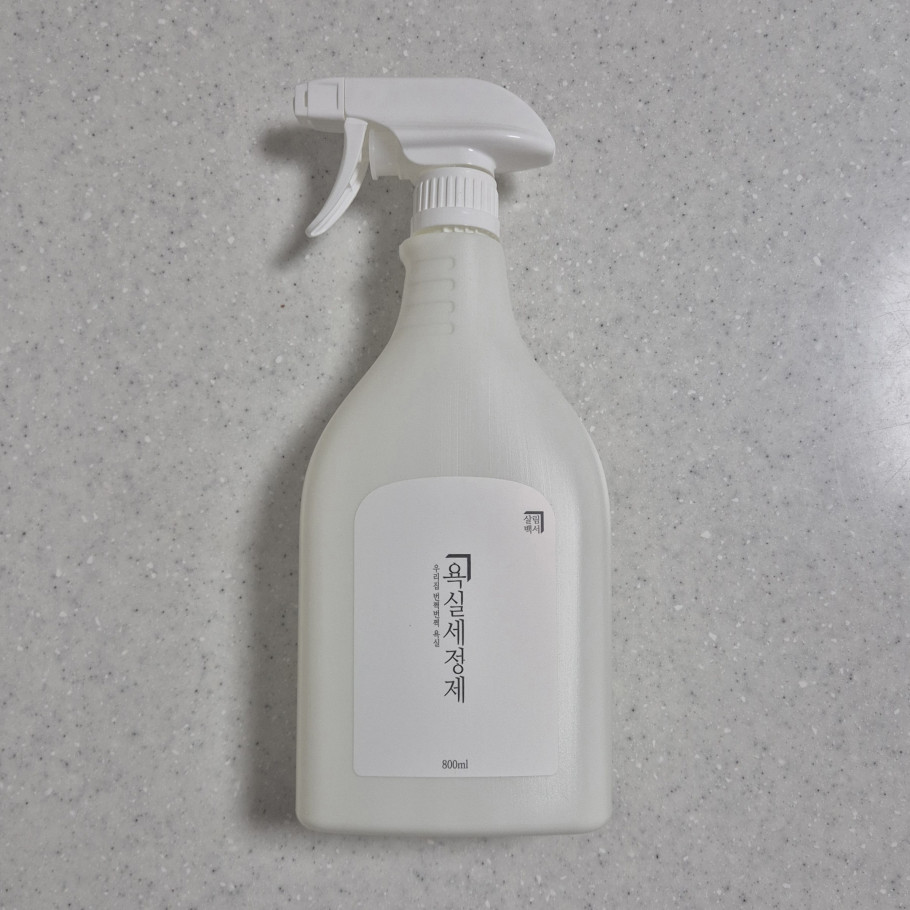 살림백서 욕실 세정제 800ml 리뷰 이미지