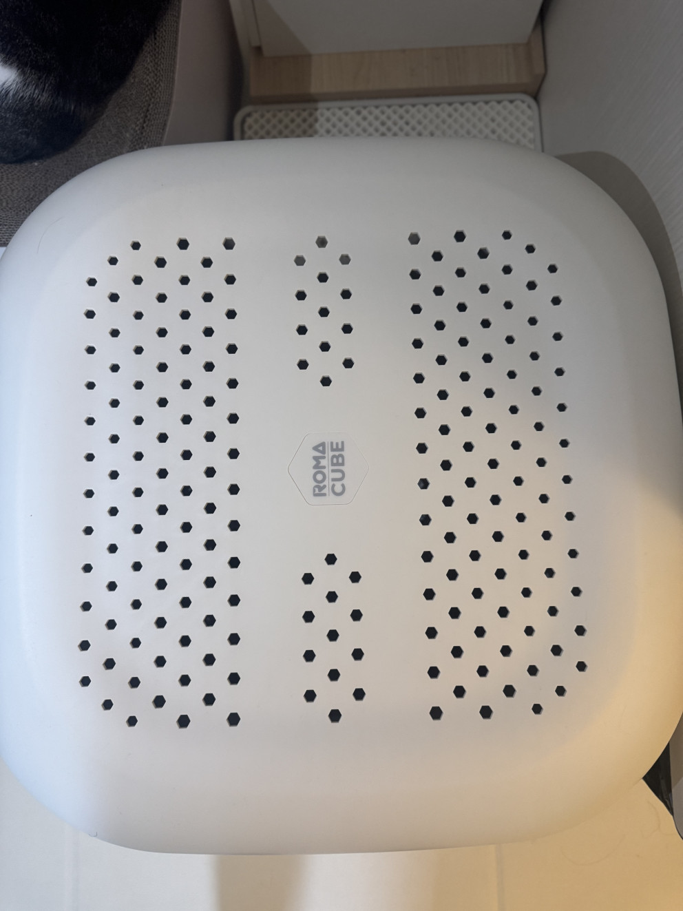 고양이 화장실 로마 큐브 특대형 리뷰 이미지